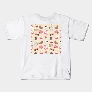 Coffee Girl Kids T-Shirt